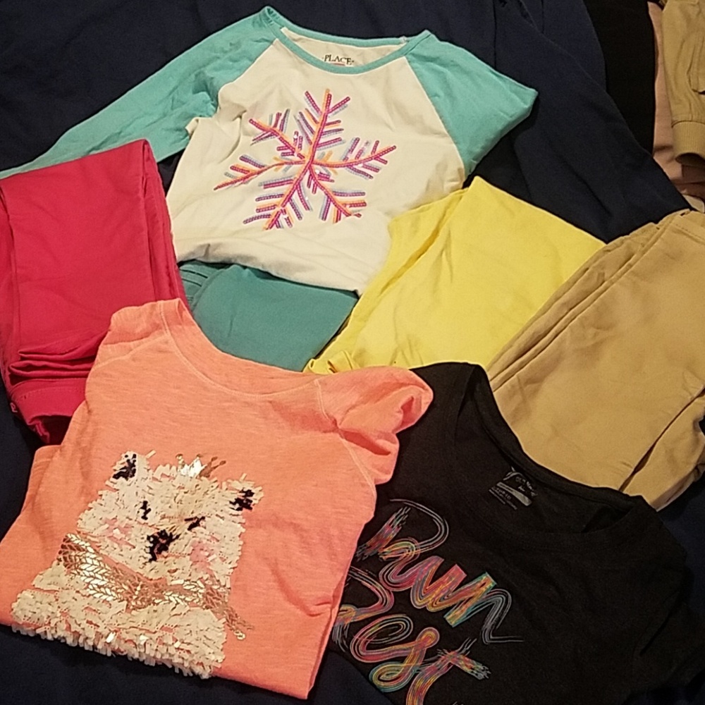 Lil girls size 10/12 lot